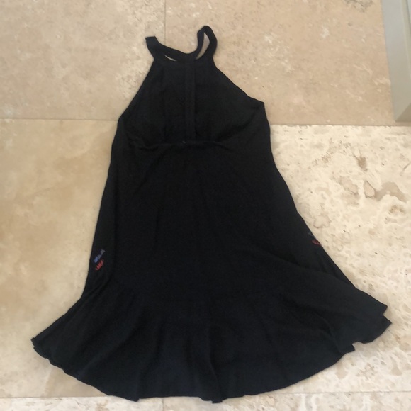 Piper Black Embroidered Aztec Print Dress Size XS - Picture 7 of 8